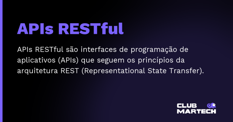 APIs RESTful — APIs RESTful são interfaces de programação de aplicativos (APIs) que seguem os princípios da arquitetura REST (Represent