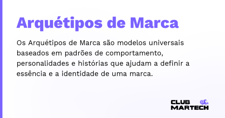 Arquétipos de Marca — Os Arquétipos de Marca são modelos universais baseados em padrões de comportamento, personalidades e histórias que ajuda