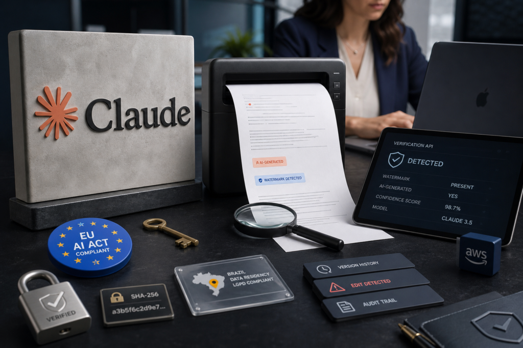 Claude terá marca invisível para identificar textos de IA
