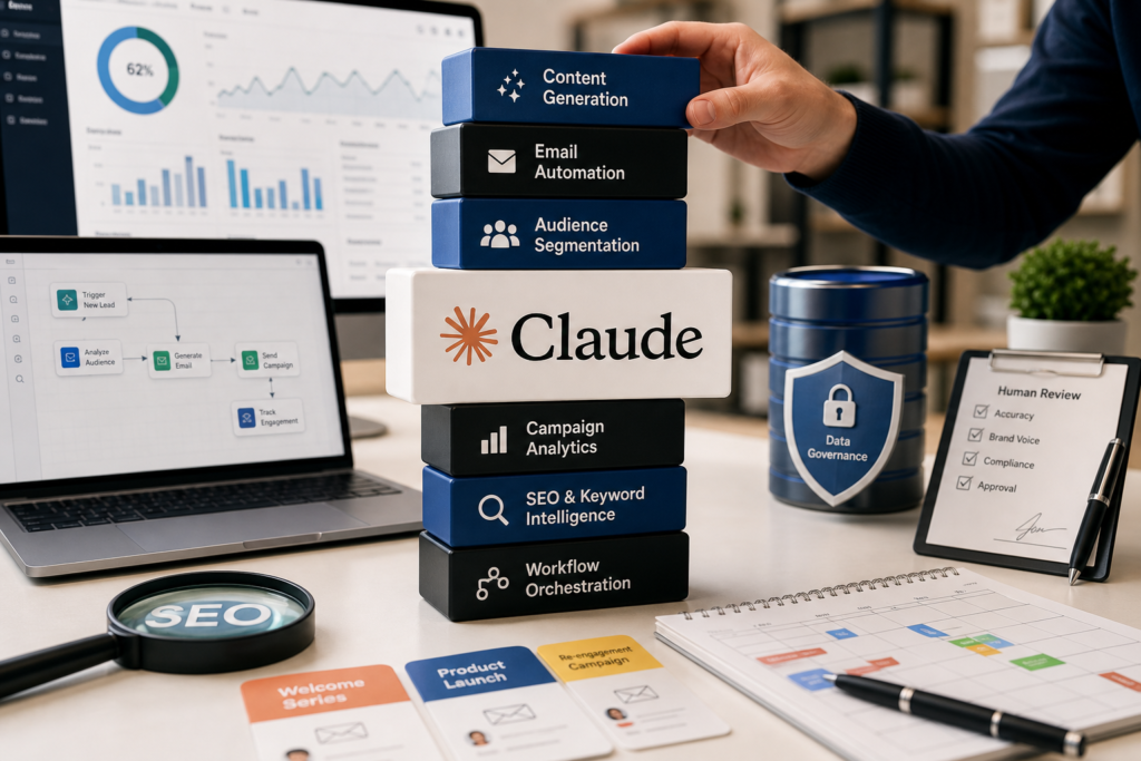 Claude Skills no marketing: como escolher a pilha certa