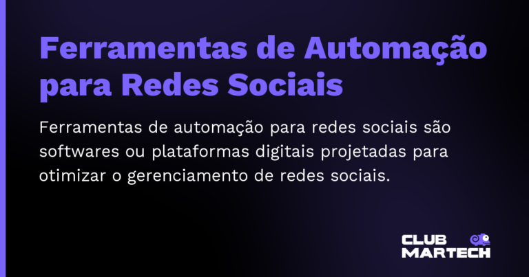 Ferramentas de Automação para Redes Sociais — Ferramentas de automação para redes sociais são softwares ou plataformas digitais projetadas para otimizar o gerenciamen