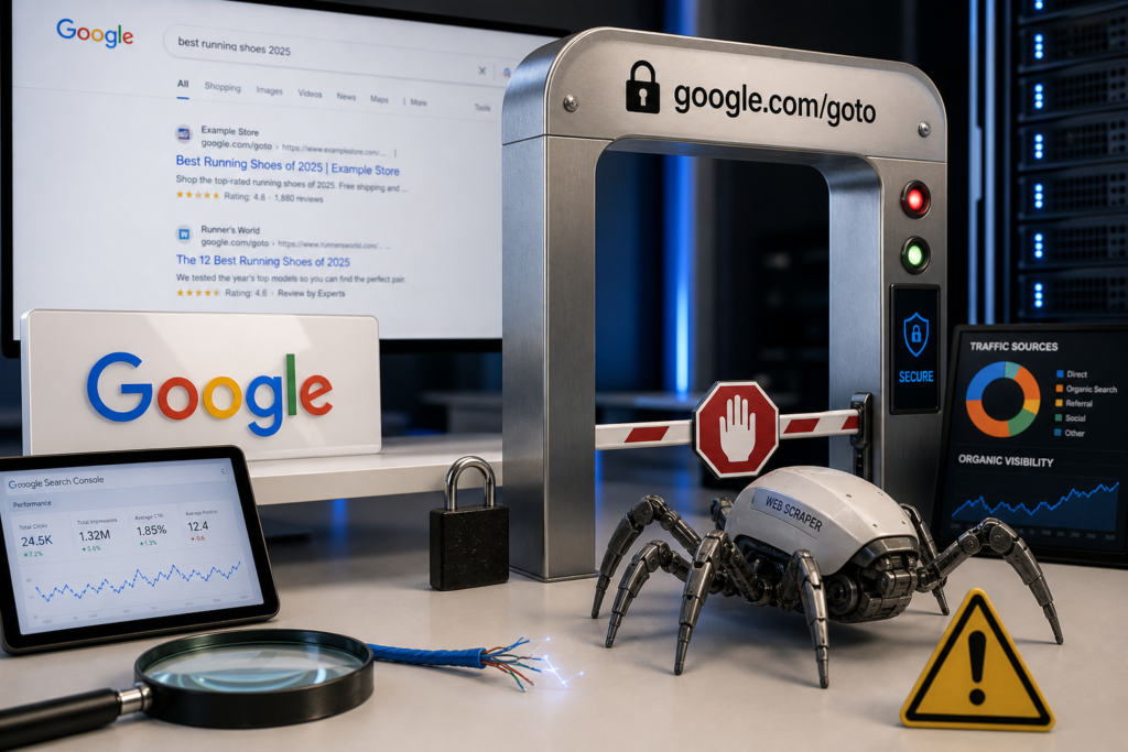 Google adota URL de passagem e dificulta scraping da SERP