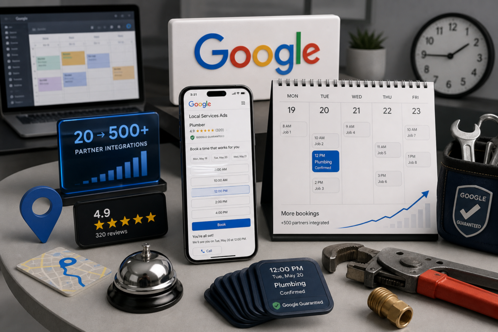 Google amplia reserva em Local Services Ads em 2.400%