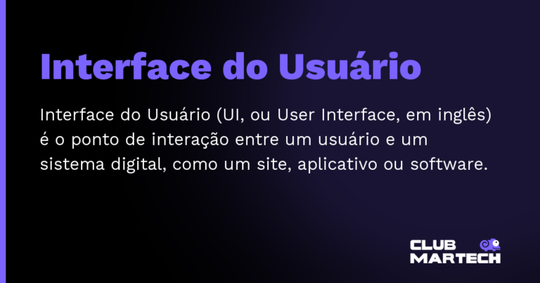 Interface do Usuário — Interface do Usuário (UI, ou User Interface, em inglês) é o ponto de interação entre um usuário e um sistema digital, co