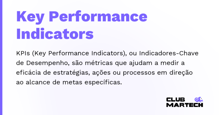 Key Performance Indicators — KPIs (Key Performance Indicators), ou Indicadores-Chave de Desempenho, são métricas que ajudam a medir a eficácia de est