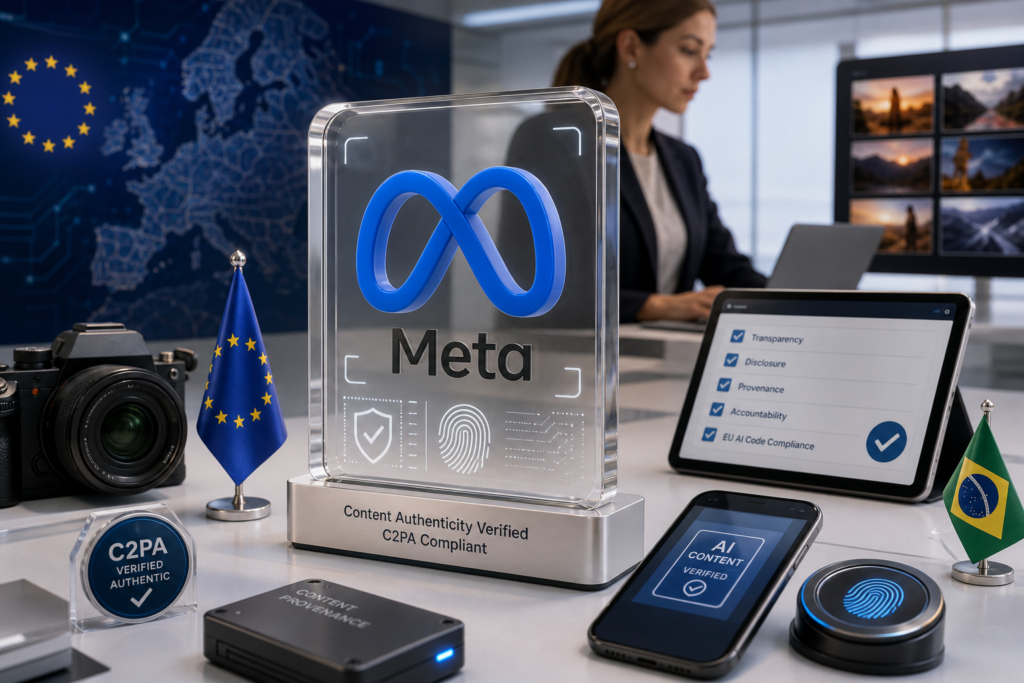 Meta adere ao código europeu para conteúdo de IA