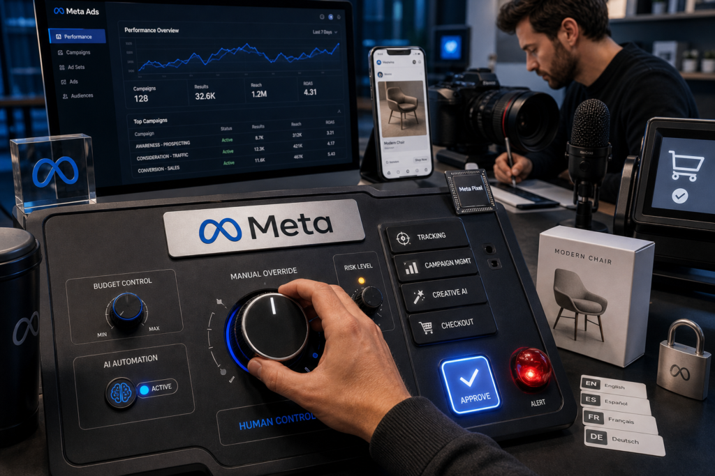 Meta amplia IA nos anúncios, mas exige controle humano