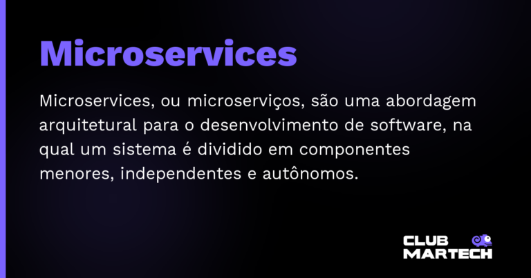 Microservices — Microservices, ou microserviços, são uma abordagem arquitetural para o desenvolvimento de software, na qual um sistema é