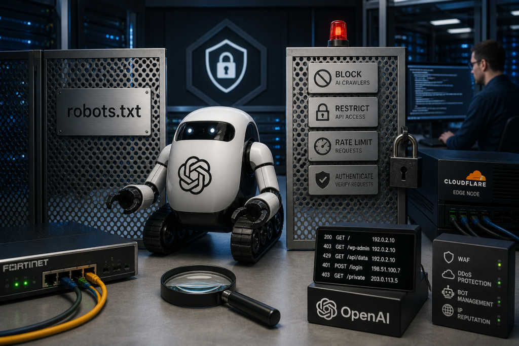 Robots.txt não basta para bloquear o bot do ChatGPT