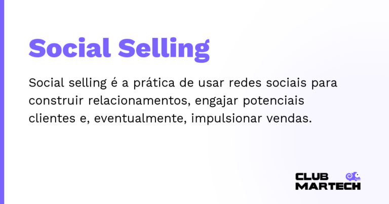 Social Selling — Social selling é a prática de usar redes sociais para construir relacionamentos, engajar potenciais clientes e, eventual