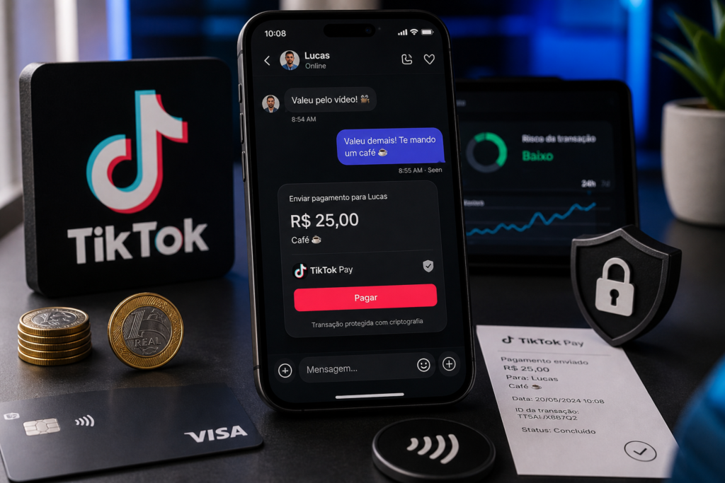 TikTok estuda pagamentos entre usuários nas mensagens