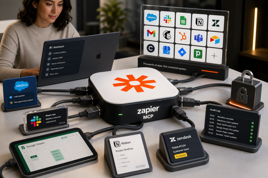 Zapier MCP conecta agentes de IA a mais de 9.000 apps