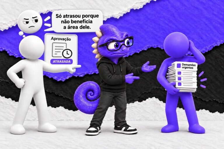 Cinismo ingênuo: Um atraso de outra área é interpretado como interesse próprio.