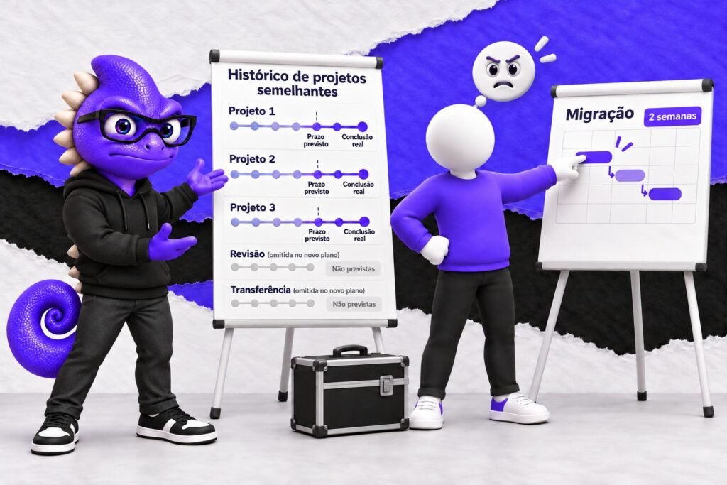 Falácia do planejamento: Prazo de migração de plataforma.