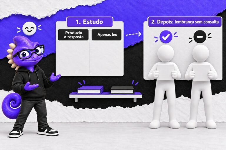 Efeito geracional: Atividade de aprendizagem por geração.