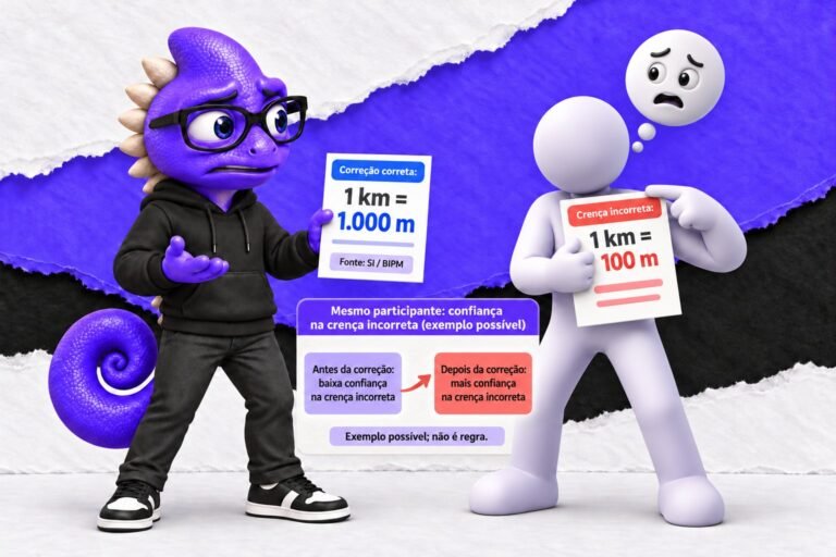 Efeito tiro-pela-culatra: Resposta a uma correção factual.