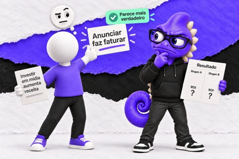 Efeito rima como razão: Avaliação de um slogan rimado.
