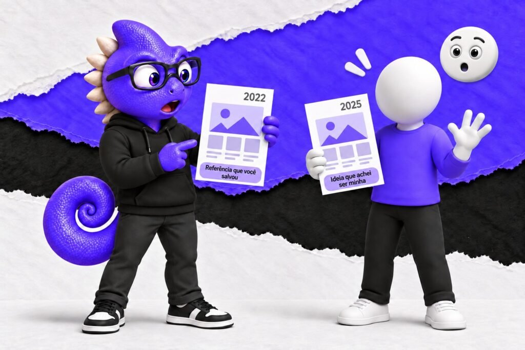 Criptomnésia: Criação de uma ideia já encontrada antes.