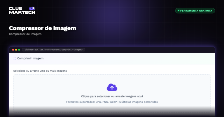 Compressor de Imagem - Club Martech